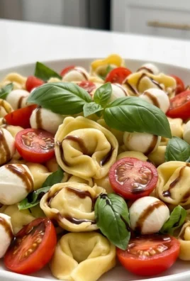 Tortellini Caprese Salad