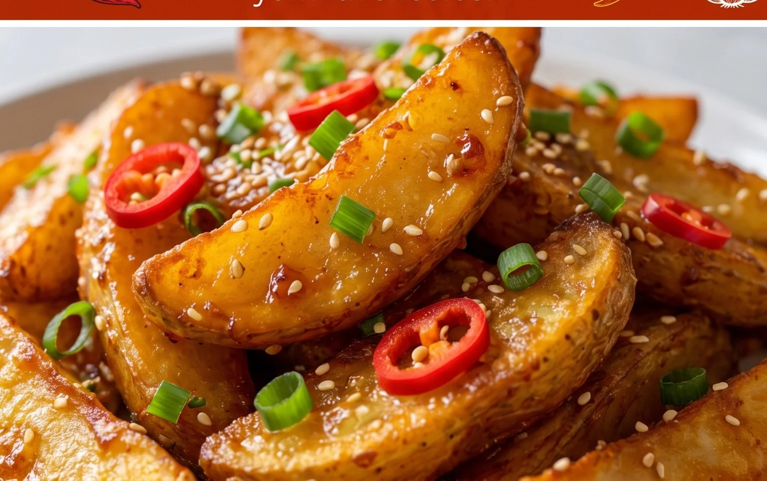 Crispy Honey Chilli Potatoes