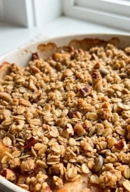 Healthy Breakfast Apple Crum extractble