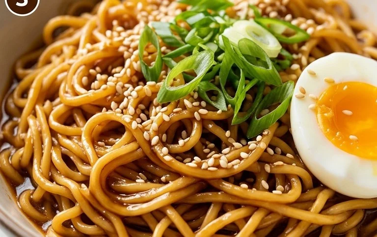 Easy Saucy Ramen Noodles
