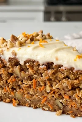 Easy Flourless Oatmeal Carrot Cake Recipe