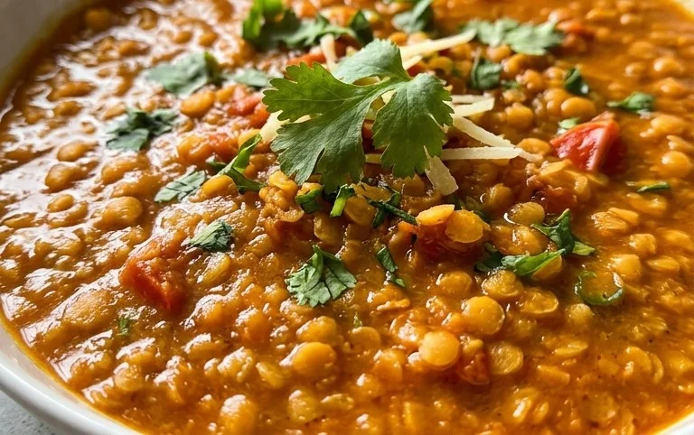 Spicy Red Lentil Curry