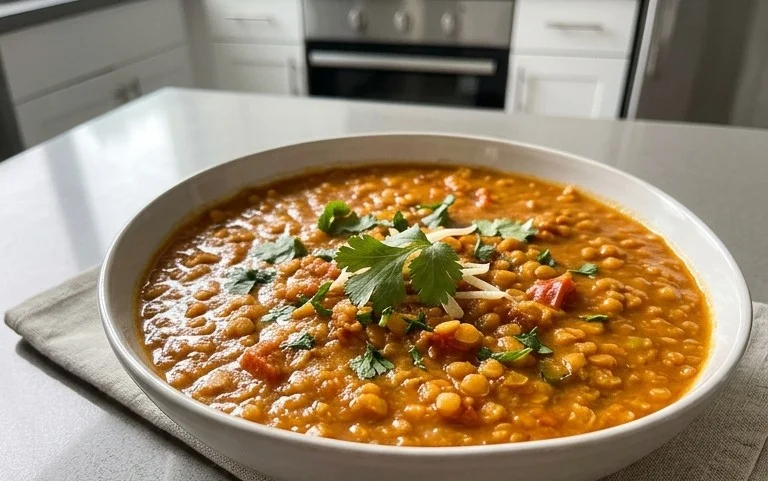 Spicy Red Lentil Curry