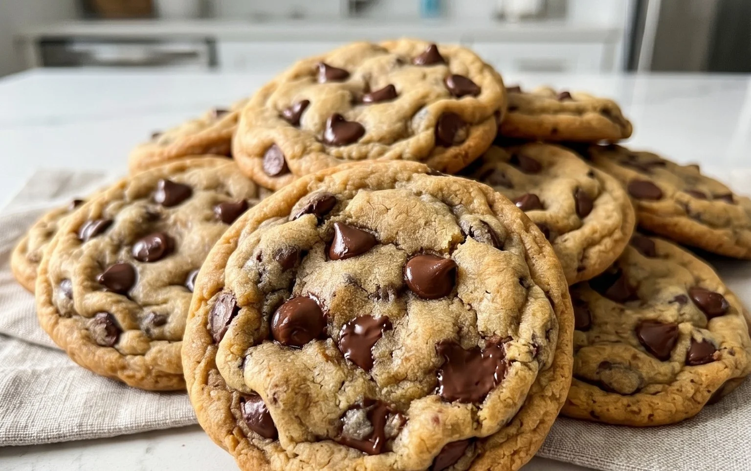 The Best Soft Chocolate Chip Cookies