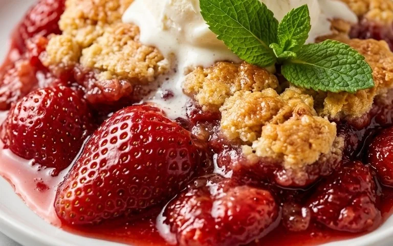 Strawberry Cobbler