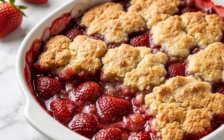 Strawberry Cobbler