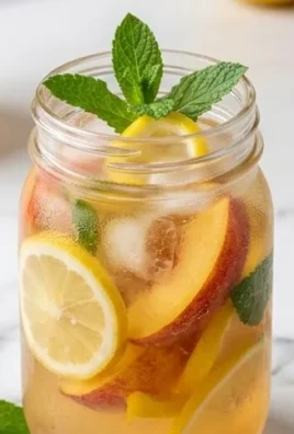 Refreshing Peach Lemonade