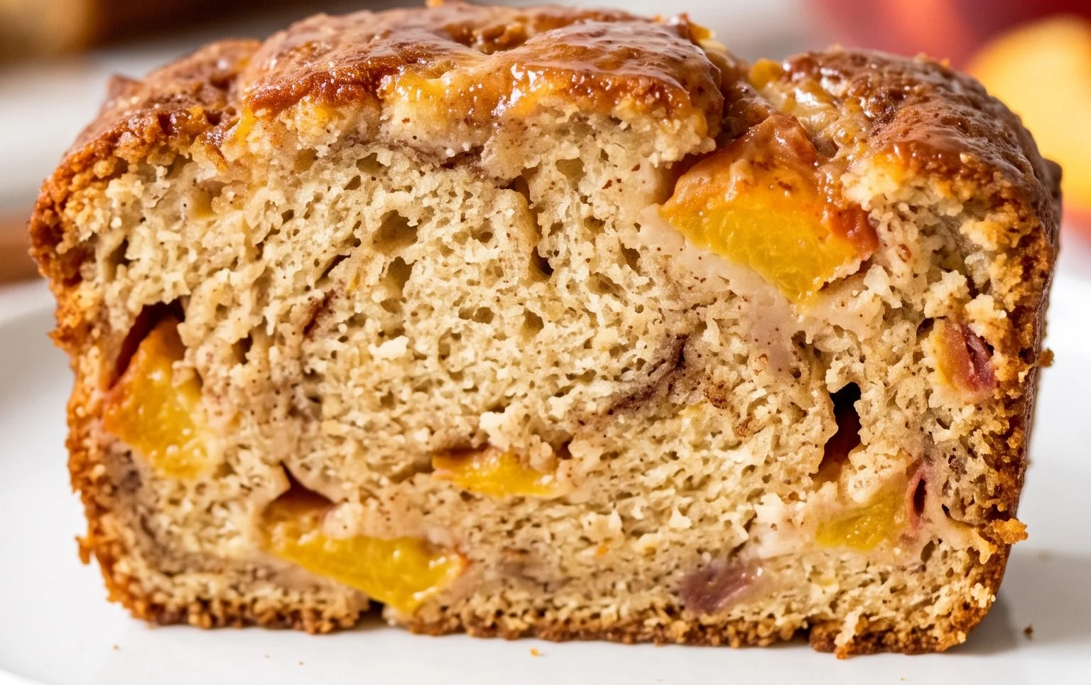 Spiced Peach Bread