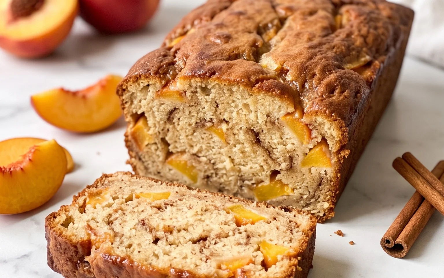 Spiced Peach Bread