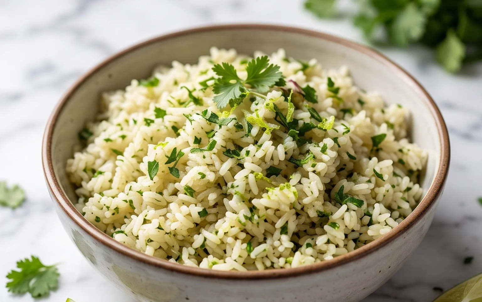 Perfect Cilantro Lime Rice