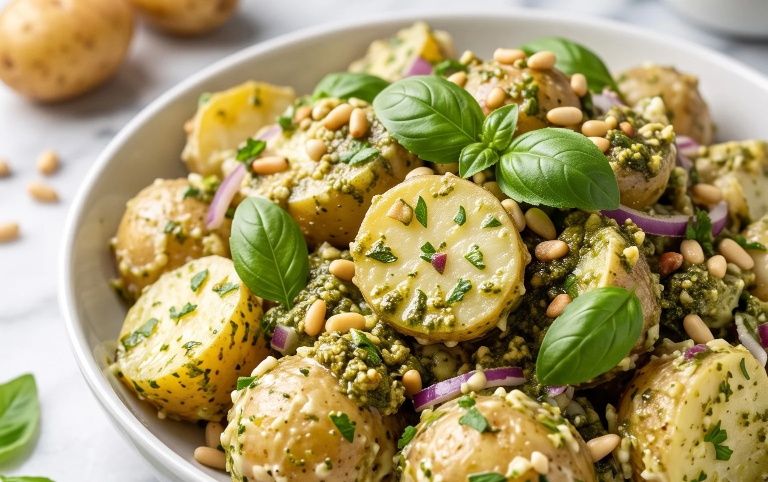 Pesto Potato Salad