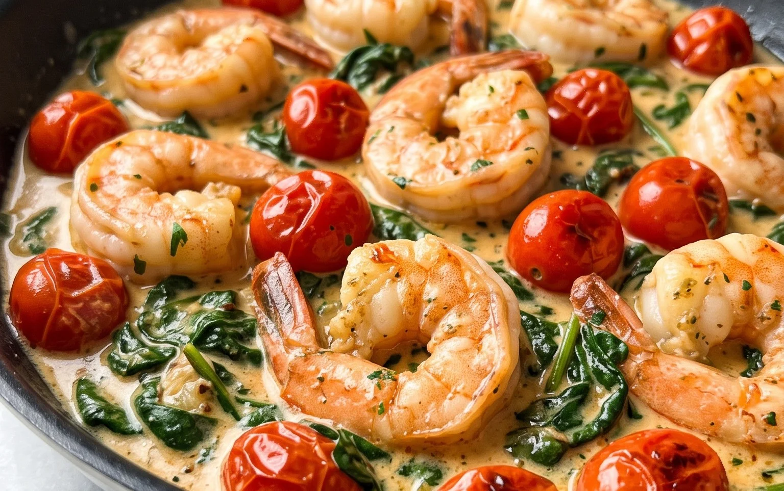 Tuscan Shrimp (One-Pan, 30-Minute Dinner)