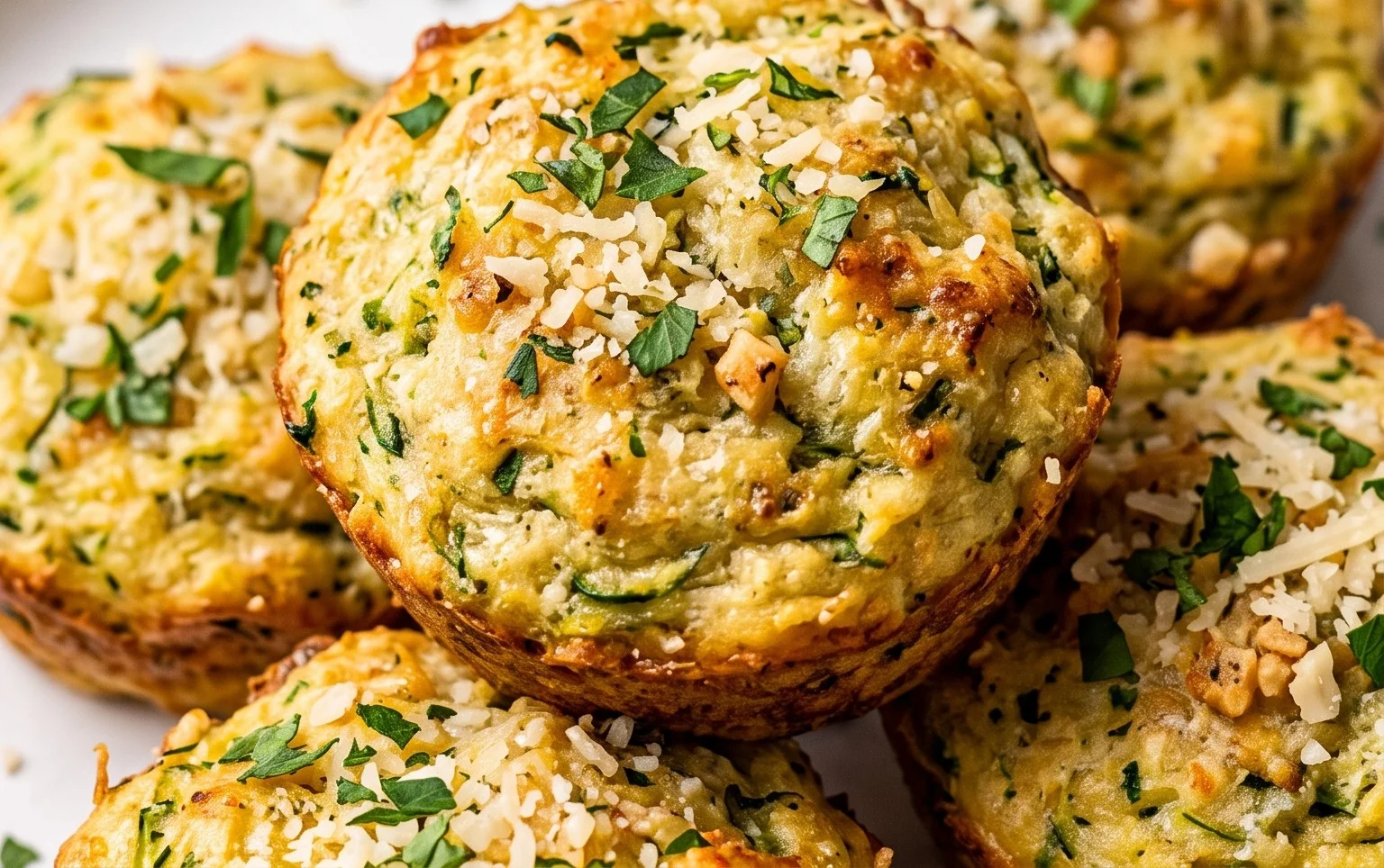 Zucchini Garlic Bites