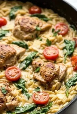 Chicken Orzo (30-Minutes, One-Pan)