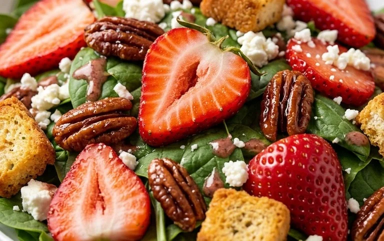 Strawberry Crunch Salad