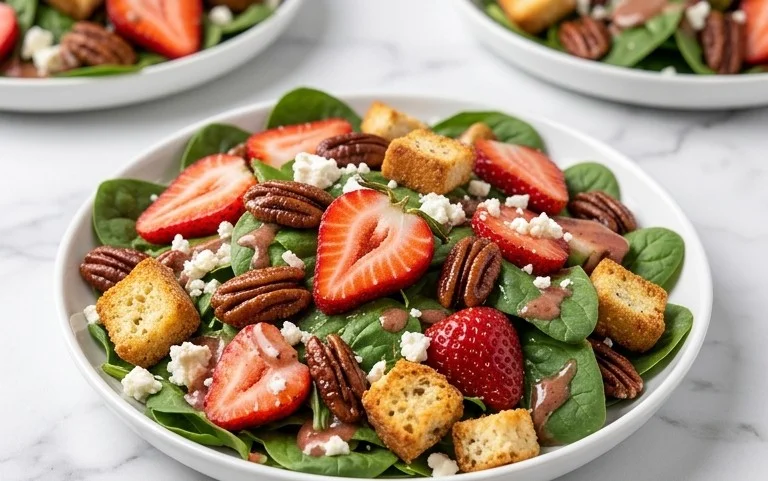 Strawberry Crunch Salad