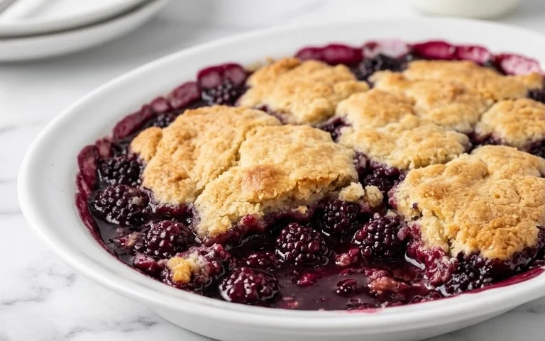 The Pioneer Women's Blackberry Cobbler