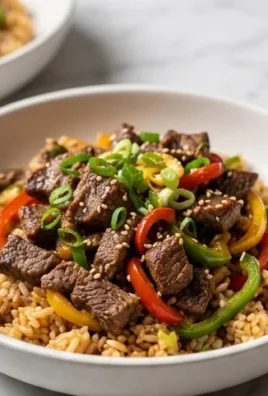 Beef Pepper Rice Bowl is a delicious meal option.