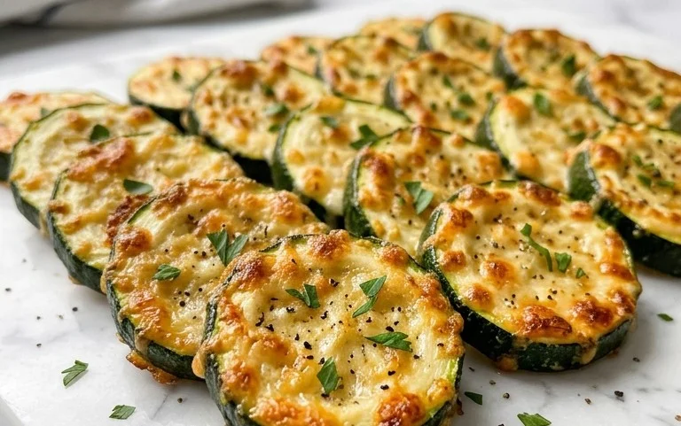 Baked Parmesan Zucchini