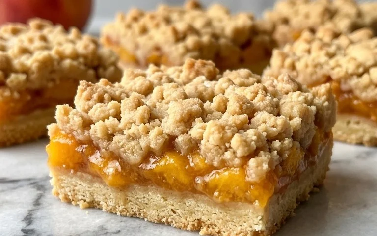 Fresh Peach Crum extractb Bars