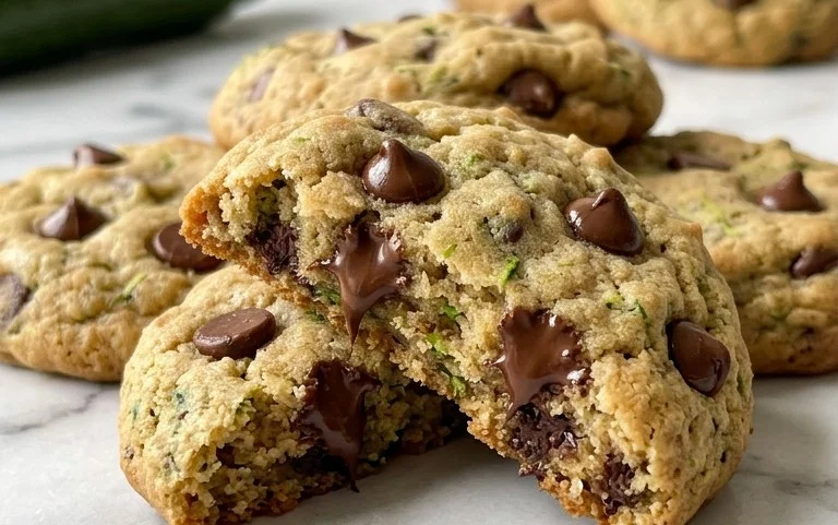 Zucchini Chocolate Chip Cookies