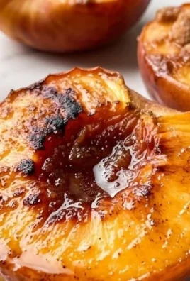 Cinnamon Sugar Baked Peaches