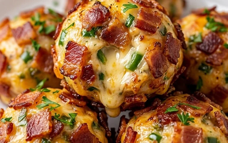 Beef Bacon Jalapeño Popper Cheese Balls