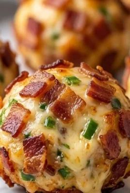 Beef Bacon Jalapeño Popper Cheese Balls