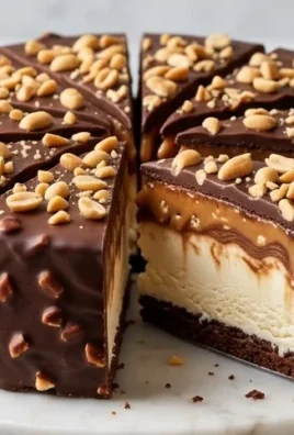 Buster Bar Ice Cream Cake