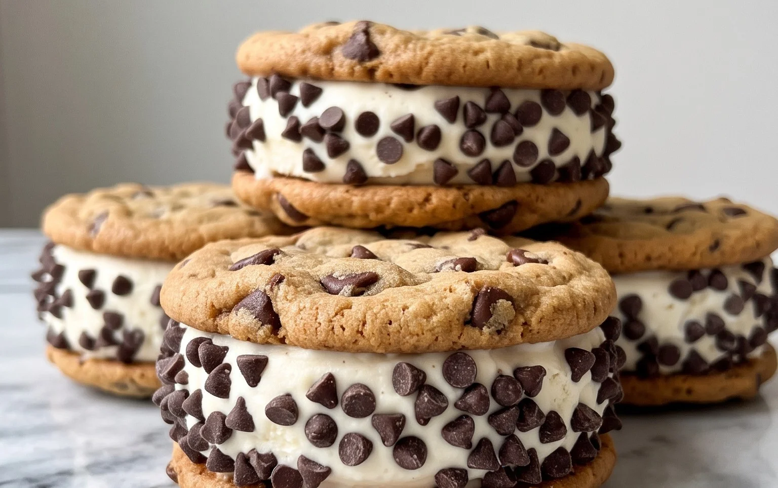 Cookie Ice Cream Sandwiches (Like a Chipwich!)