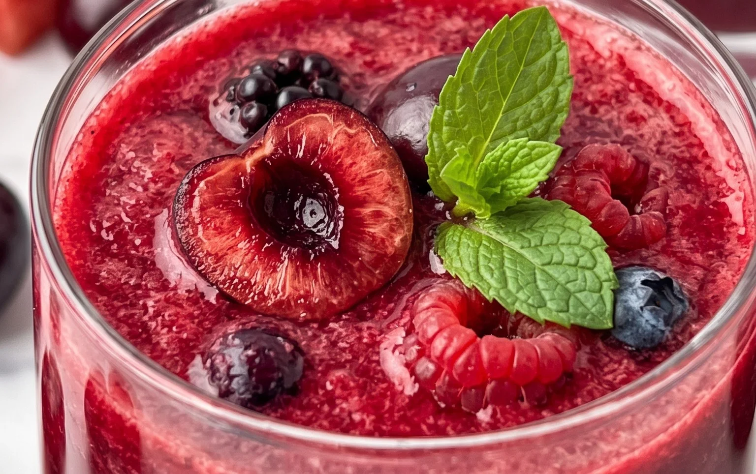 Watermelon Cherry Berry Beet Juice