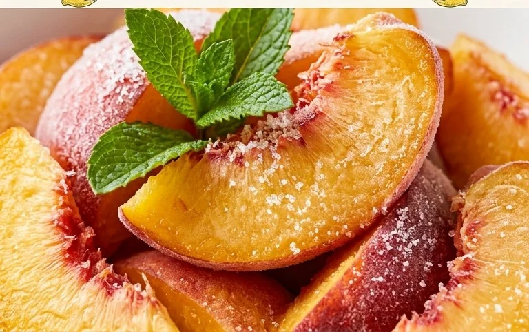 Freezing Peaches, How to Easily Freeze Peaches