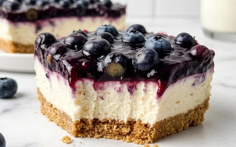 No-Bake Blueberry Yum Yum
