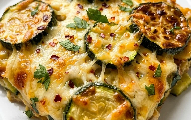 Cheesy Baked Zucchini Casserole