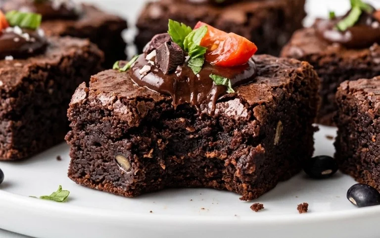 Chocolate Black Bean Brownie Bites