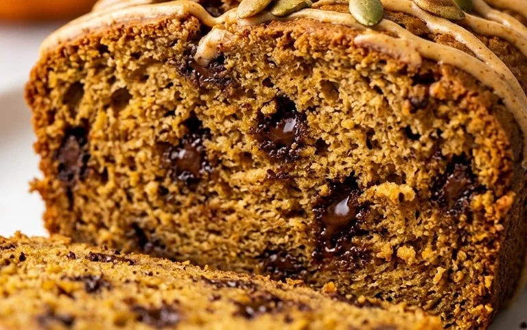 Pumpkin Chip Banana Bread