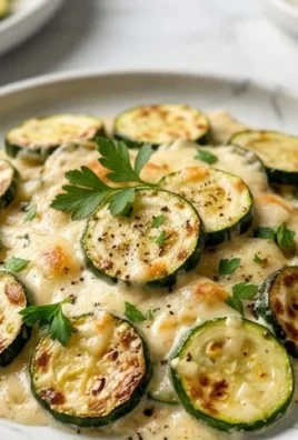 Creamy Parmesan Zucchini