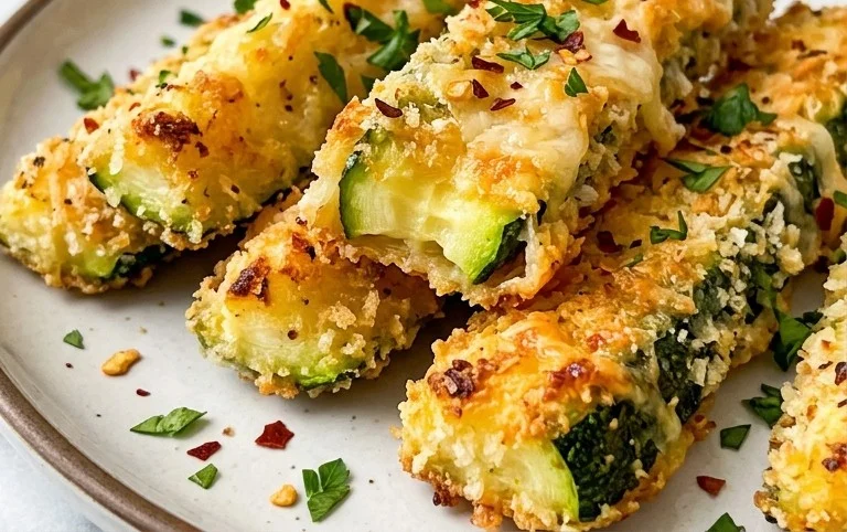 Baked Parmesan Zucchini Fries