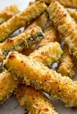 Baked Parmesan Zucchini Fries