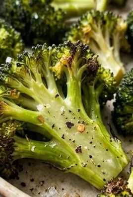Oven Roasted Broccoli (Baked Broccoli)