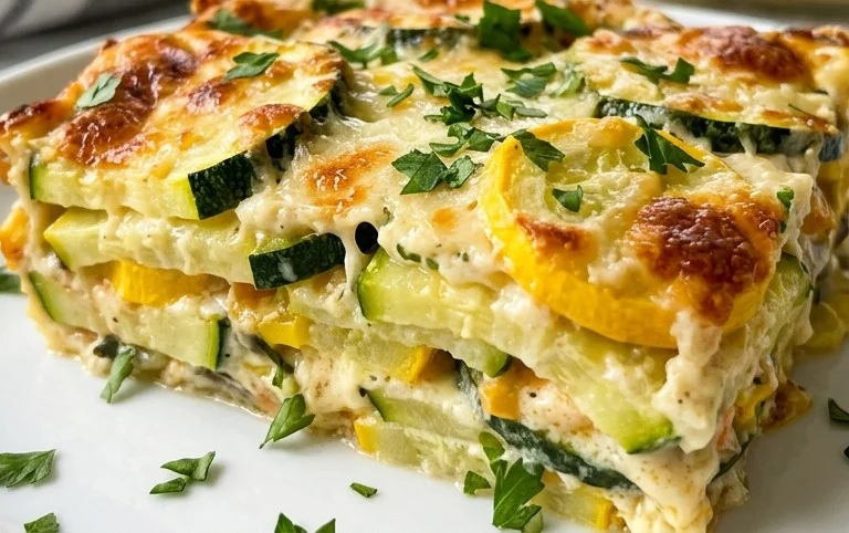 Zucchini and Squash Casserole Recipe