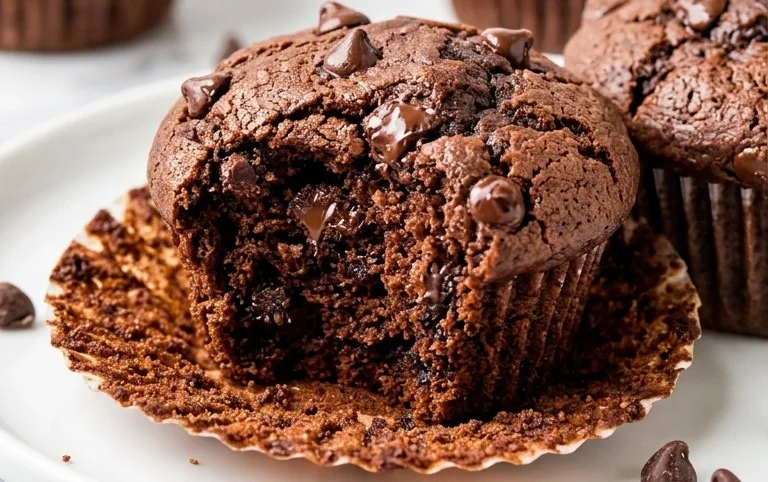 Double Chocolate Muffins