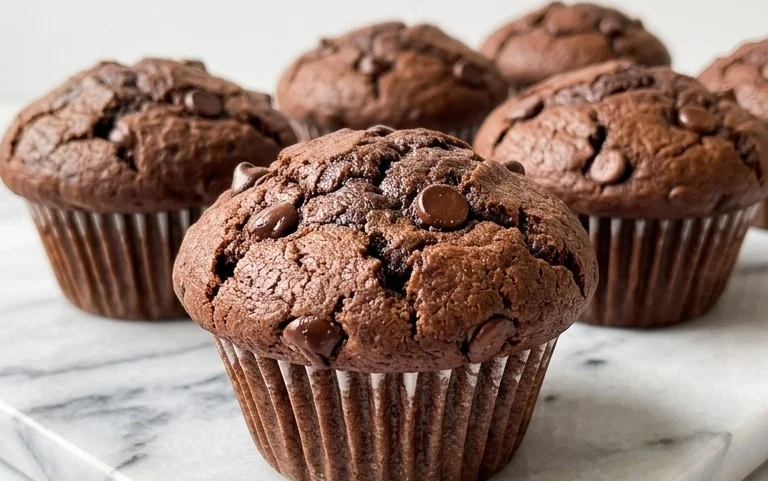 Double Chocolate Muffins