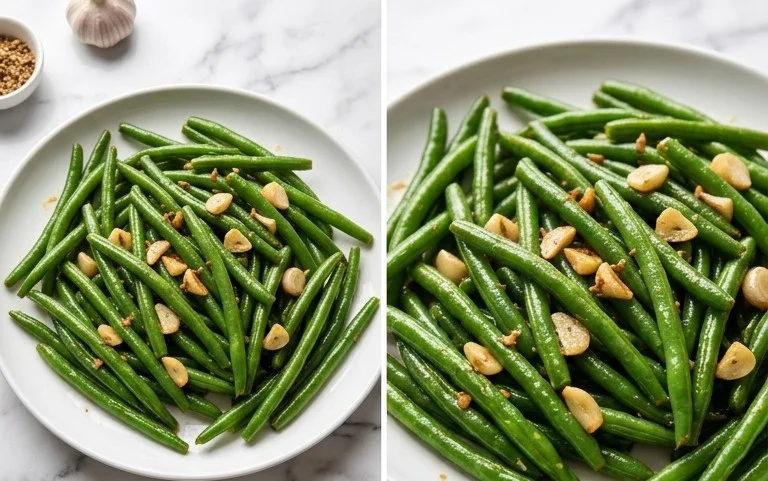 Sautéed Green Beans with Garlic