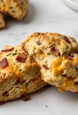 Beef Bacon Cheddar and Chive Scones