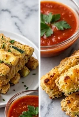 Baked Parmesan Zucchini Fries