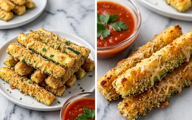 Baked Parmesan Zucchini Fries