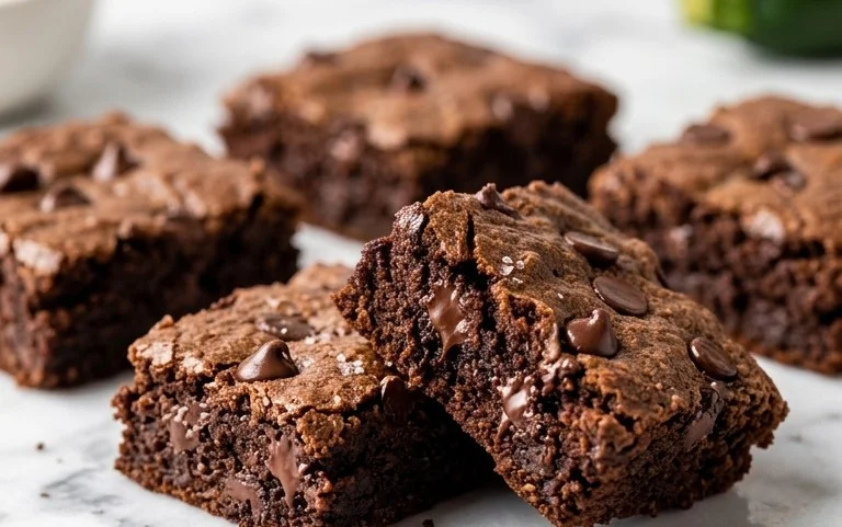 Secretly Healthy Zucchini Brownies