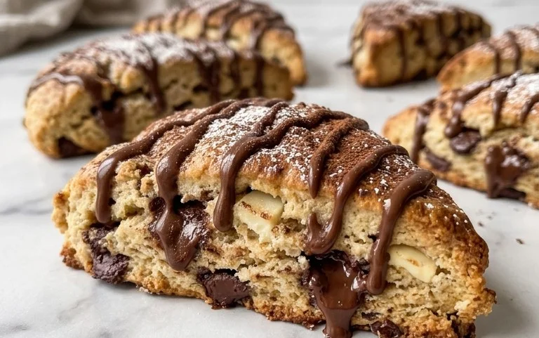 Triple Chocolate Scones