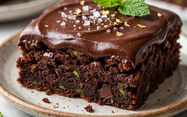Secretly Healthy Zucchini Brownies